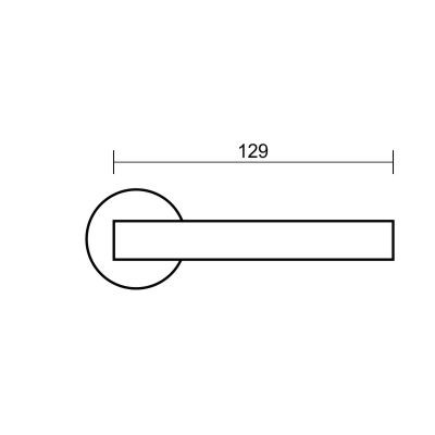 Klamka Metrik chrom-satyna-Klasa 4, co oznacza, że klamka może być montowana w miejscach użyteczności publicznej, takich jak szkoły, sądy czy biurowce