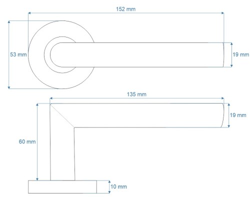 Klamka Novanta stal nierdzewna-Klasa 4