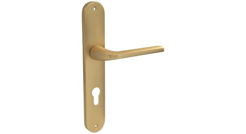 Klamka AURETTA 72 wkład satyna mosiądz BLITZ