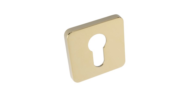 Szyld Z SLIM kwadratowy wkład mosiądz PVD BLITZ