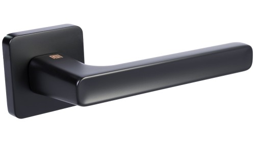 Klamka KAYA rozeta kwadrat czarny BLITZ