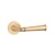 Klamka STILE IBRA ROZETA R SLIM 7MM GOLD SATIN - złoty matowy