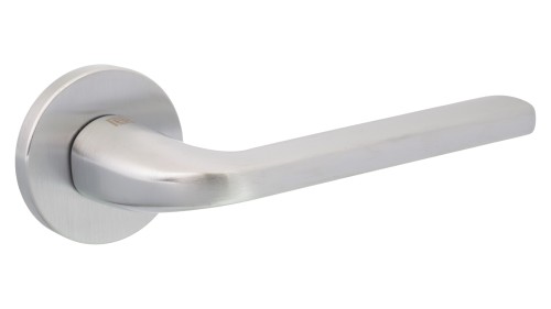 Klamka AURETTA SLIM rozeta okrągła chrom mat BLITZ