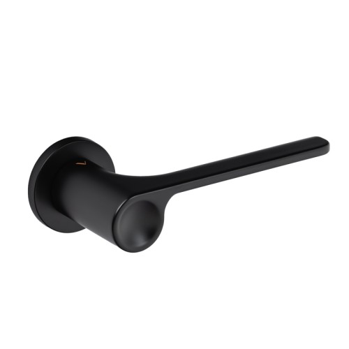 Klamka Plano Fit czarny VDS – nowoczesna klamka do drzwi w stylu loft i minimalizm