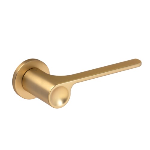 Klamka Plano Fit złoty-satyna VDS – elegancja, która podkreśla styl wnętrza