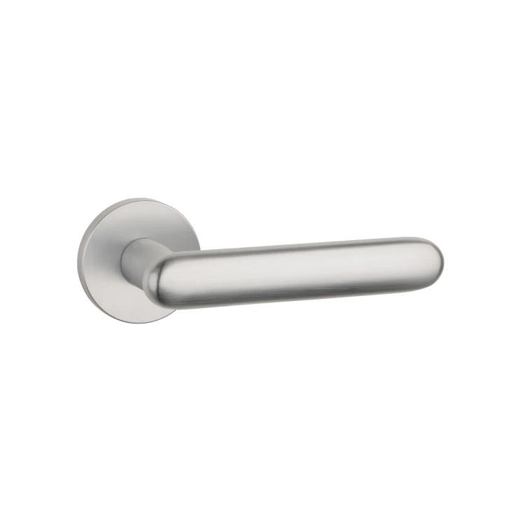 Klamka drzwiowa STILE LARKA R SLIM 7 mm PSC chrom satynowy – stylowa klamka do drzwi wewnętrznych