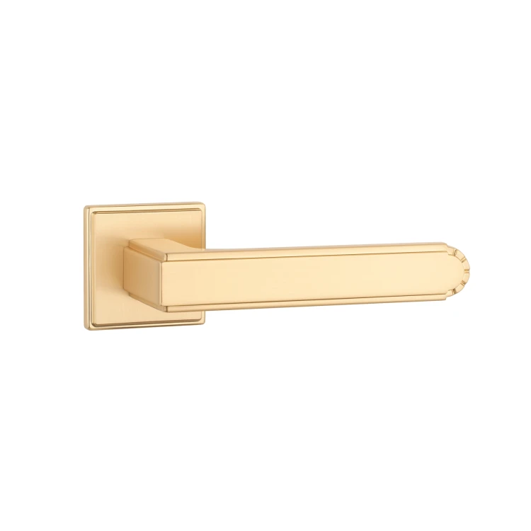 Klamka APRILE MIMOSA QG SLIM 7MM – złoty matowy styl premium
