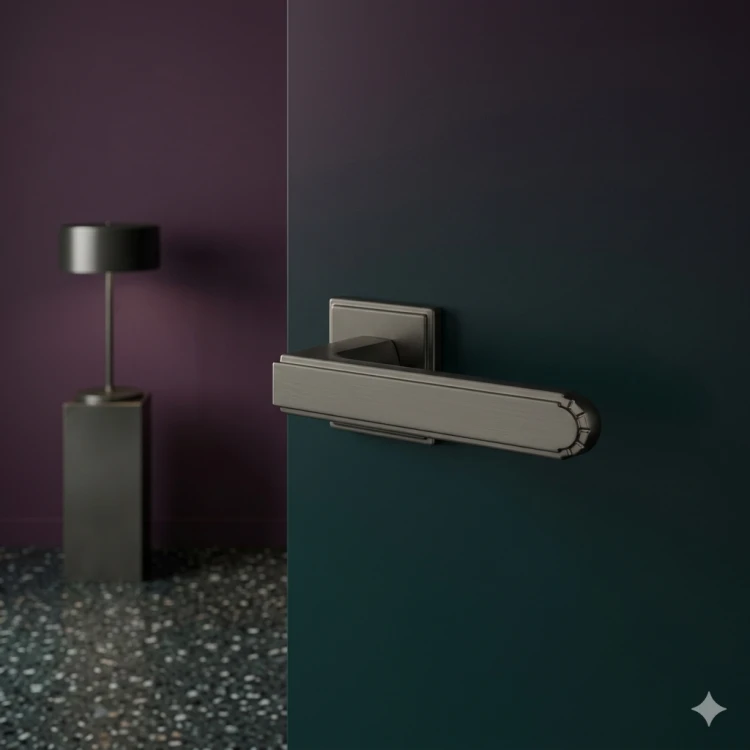 Klamka APRILE MIMOSA QG SLIM 7MM GYM grafit – styl i funkcjonalność