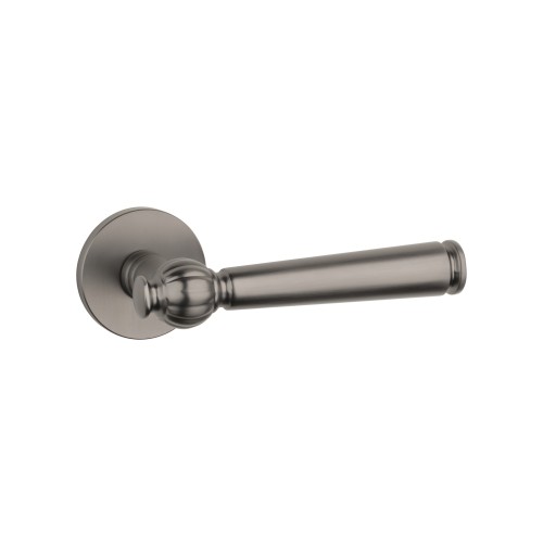 Klamka STILE TUKA Rozeta R SLIM 7MM MSB – Tytan | Nowoczesna Klamka Premium do Drzwi