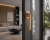 Klamka okienna STILE UTA R LIGHT BROWN – jasny brąz | Nowoczesna klamka premium do okien PVC, aluminium i drewna