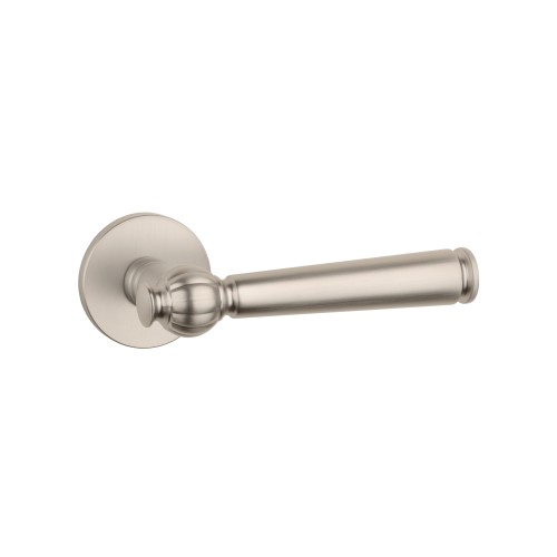 Klamka STILE TUKA ROZETA R SLIM 7MM MSN Nikiel – nowoczesna klamka premium do drzwi wewnętrznych