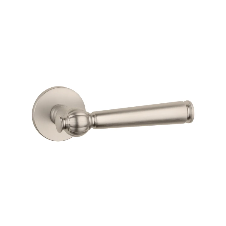 Klamka STILE TUKA ROZETA R SLIM 7MM MSN Nikiel – nowoczesna klamka premium do drzwi wewnętrznych