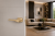 Klamka Livorno R76F złoty PVD – nowoczesny design i elegancja premium