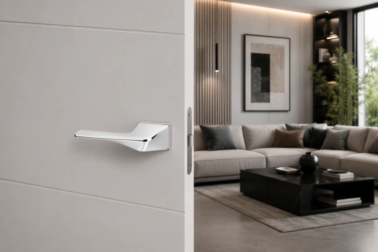 Klamka Livorno R76F chrom – elegancja, trwałość i nowoczesny design