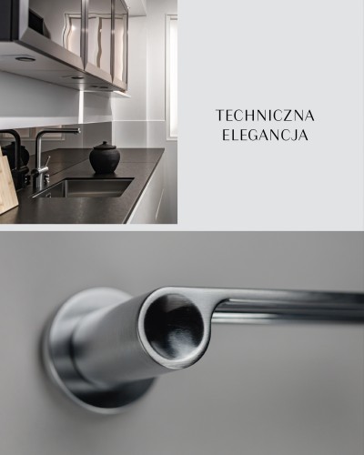 Klamka Plano Fit chrom szczotkowany VDS – nowoczesna elegancja i trwałość premium
