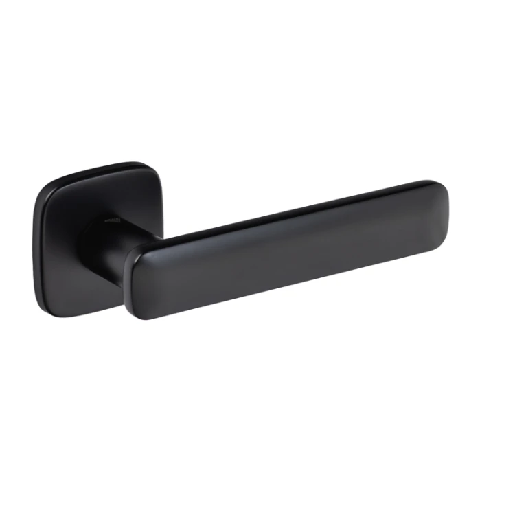 Klamka FORMA Czarna – Nowoczesna Klamka Premium do Drzwi Wewnętrznych | Minimalistyczny Design i Trwałość VDS