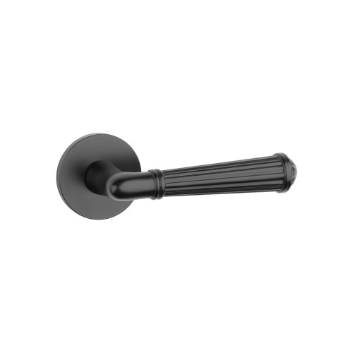 Klamka STILE ARIDA R SLIM 7 mm BLACK – czarna klamka premium do nowoczesnych wnętrz