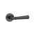 Klamka STILE ARIDA R SLIM 7 mm BLACK – czarna klamka premium do nowoczesnych wnętrz