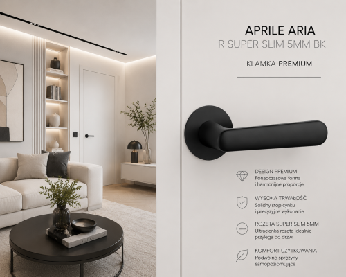 APRILE ARIA BK – ponadczasowy design, który doskonale leży w dłoni
