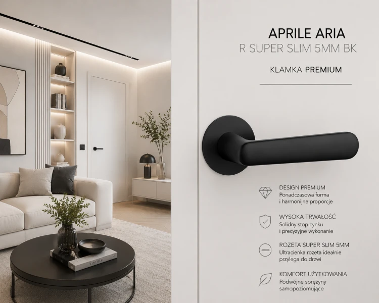APRILE ARIA BK – ponadczasowy design, który doskonale leży w dłoni