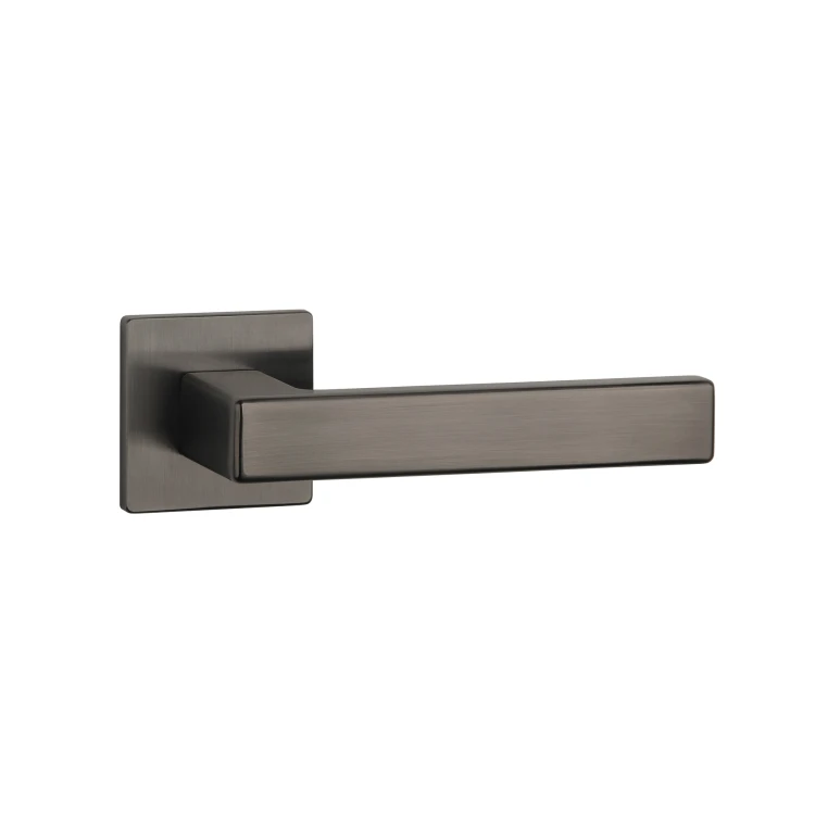 Klamka APRILE TILIA ROZETA Q SUPER SLIM 5MM US-A PVD – Antracyt Matowy PVD | Ekskluzywna klamka premium do nowoczesnych drzwi