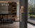 Klamka okienna STILE OMA Q LIGHT BROWN – jasny brązowy | Nowoczesna klamka okienna premium do okien PVC, drewnianych i aluminiowych