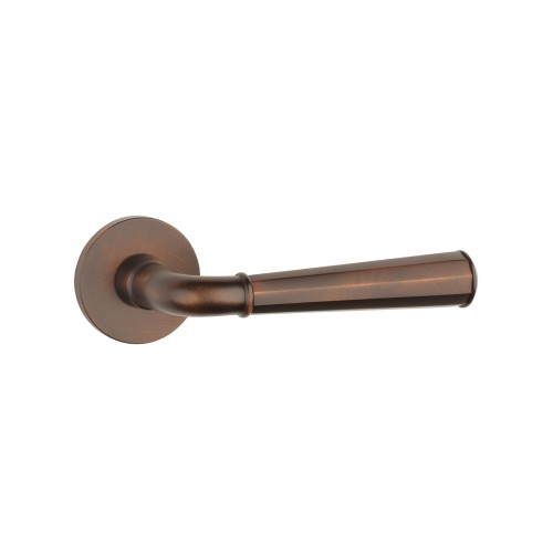 Klamka APRILE MARIGOLD R SLIM 7 mm Umbra Palona | Mosiężna Premium | KlamkiZamki.pl