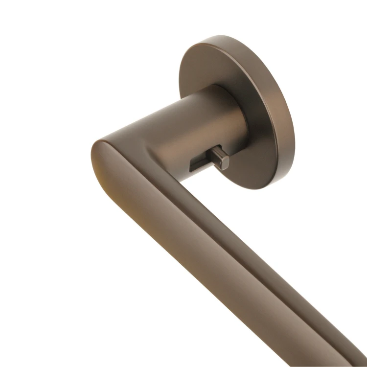 Klamka APRILE STRELITZIA R LOCK BR LEFT – brązowa, lewa Klamkizamki.pl