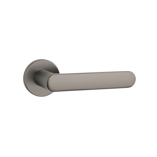 Klamka APRILE STRELITZIA R LOCK MSB – tytanowa, rozeta okrągła SLIM 7 mm