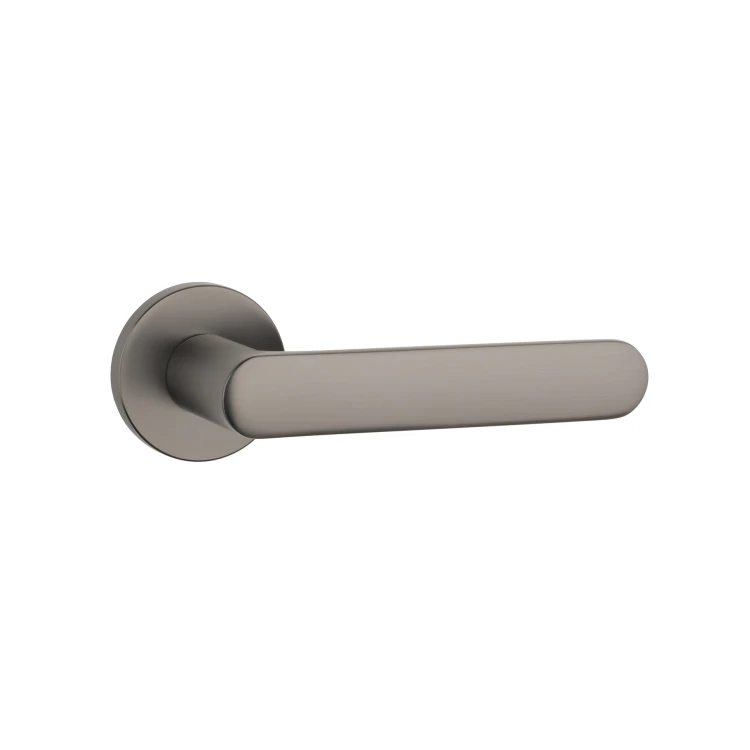 Klamka APRILE STRELITZIA R LOCK MSB – tytanowa, rozeta okrągła SLIM 7 mm
